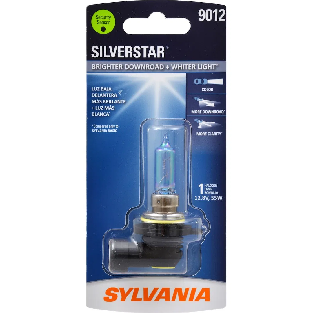 36214 – SYLVANIA Headlight Bulb, 9012 Halogen Clear Set Of 2 Blister Pack